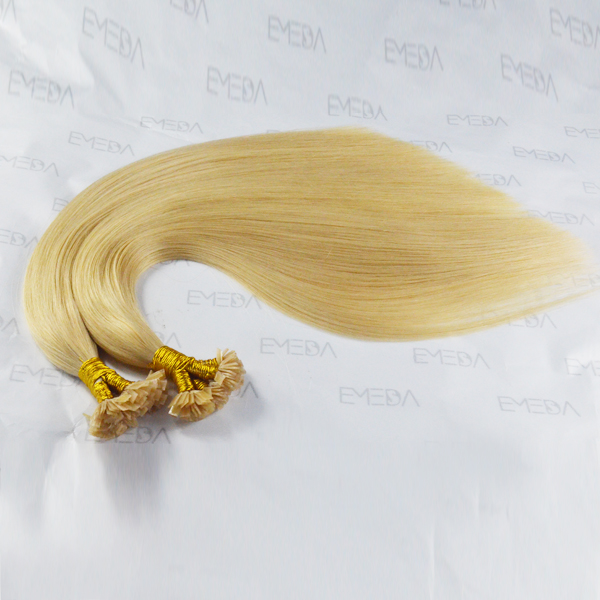 Flat tip hair extension